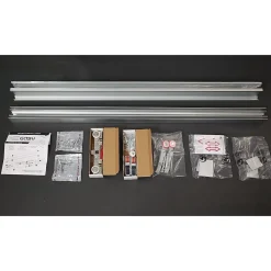 Système coulissant pour pose invisible porte en bois