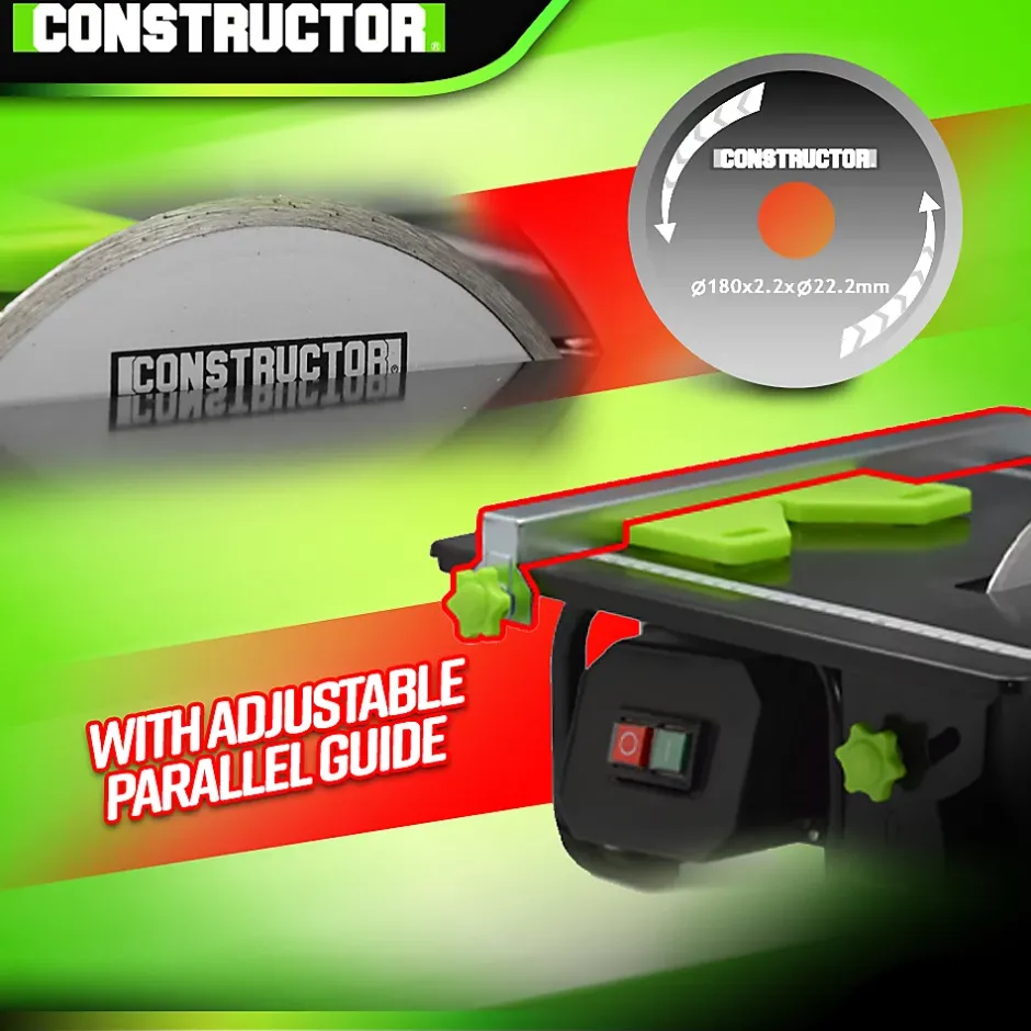 Constructor Table coupe carrelages 600W - 180mm -