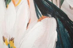 Tableau sur toile avec cadre en bois-Mauro Ferretti