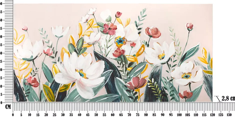 Tableau sur toile avec cadre en bois-Mauro Ferretti