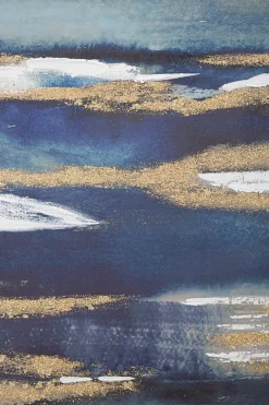 Tableau sur toile avec cadre en bois-Mauro Ferretti Discount