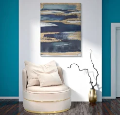 Tableau sur toile avec cadre en bois-Mauro Ferretti Discount