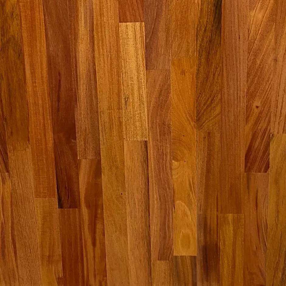 Forestea Tablette acajou massif huilé lamellé collé abouté 2000 x 400 x 18 mm