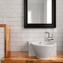 Forestea Tablette chêne massif huilé lamellé collé abouté 2000 x 400 x 18 mm