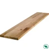 Forestea Tablette chêne massif lamellé collé abouté 800 x 200 x 18 mm
