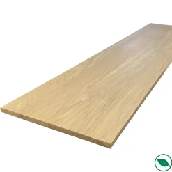 Tablette chêne massif pleines lames 1800 x 500 x 20 mm-Forestea Best