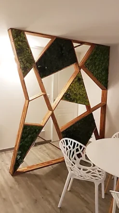 Tablette en acacia finition huilé coloris teck 18X600X2500 cm