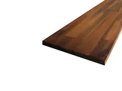 Tablette en acacia finition huilé coloris teck 18X400X1200 cm