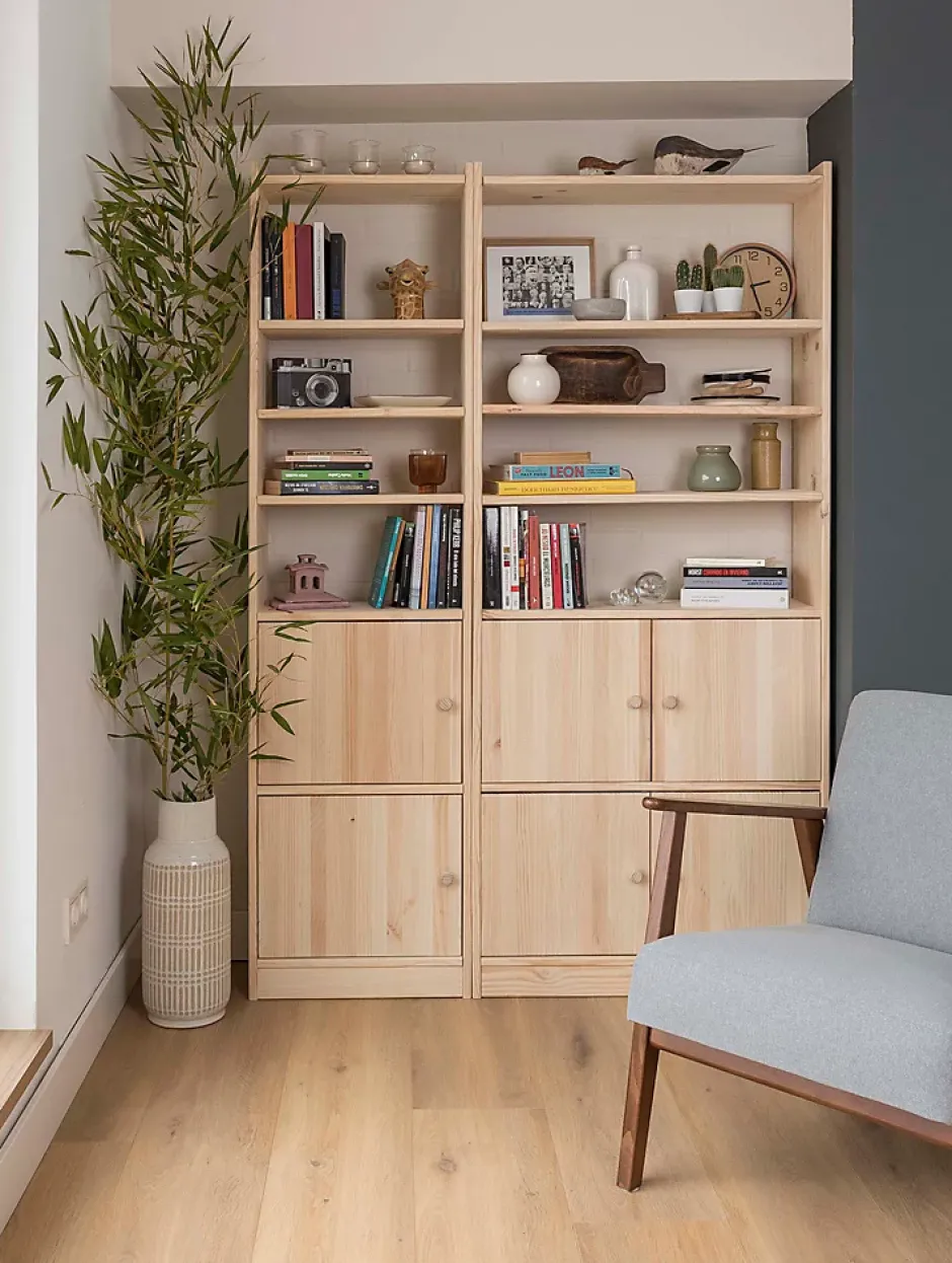 Astigarraga Kit Line Tablette en bois pour étagères GALA de 79,6 cm de large, 25x75,5 cm