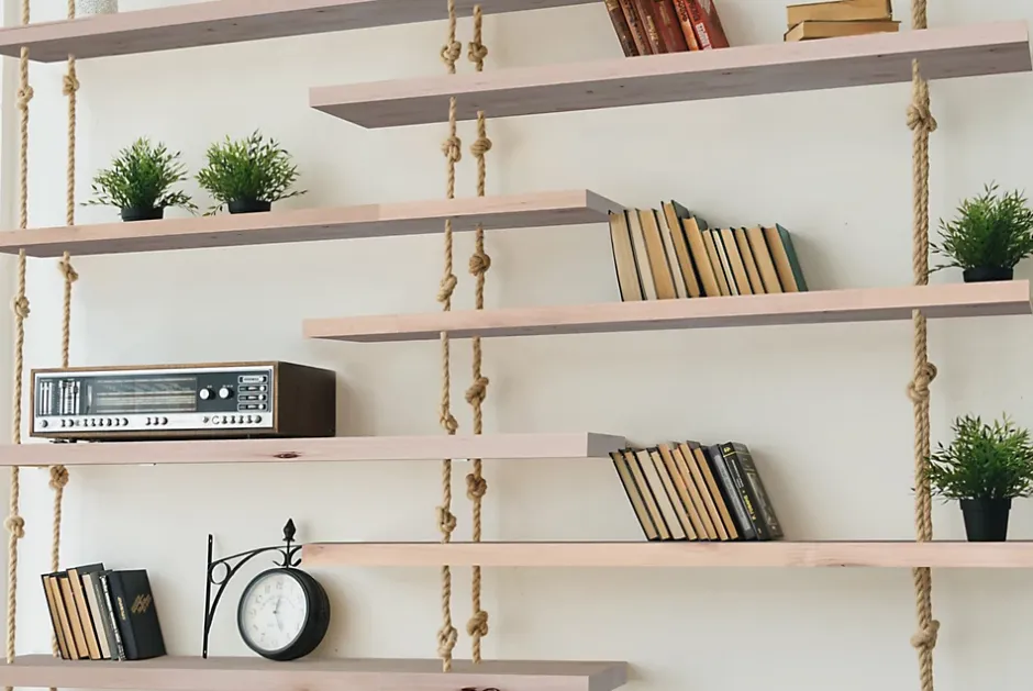 Tablette en bouleau massif 40 x 200 cm, ép.18 mm- Outlet