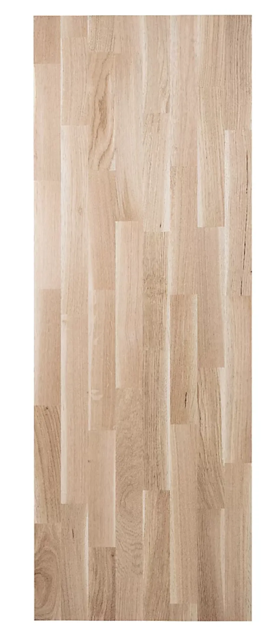 Tablette en chêne massif marron 50 x 120 cm, ép.18 mm- Discount