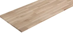 Tablette en chêne massif marron 40 x 80 cm, ép.18 mm