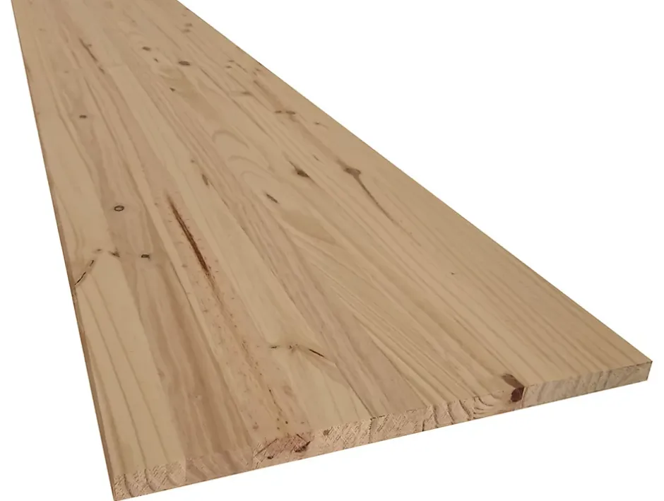 Tablette en pin massif 60 x 200 cm, ép.18 mm PPA18600- Clearance