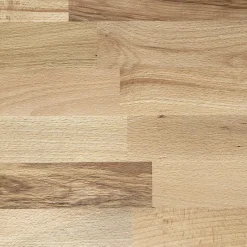 Wood&Sens Tablette Hêtre Massif Lamellé Collé Abouté, L.200 cm x l.60 cm, Ep.18 mm