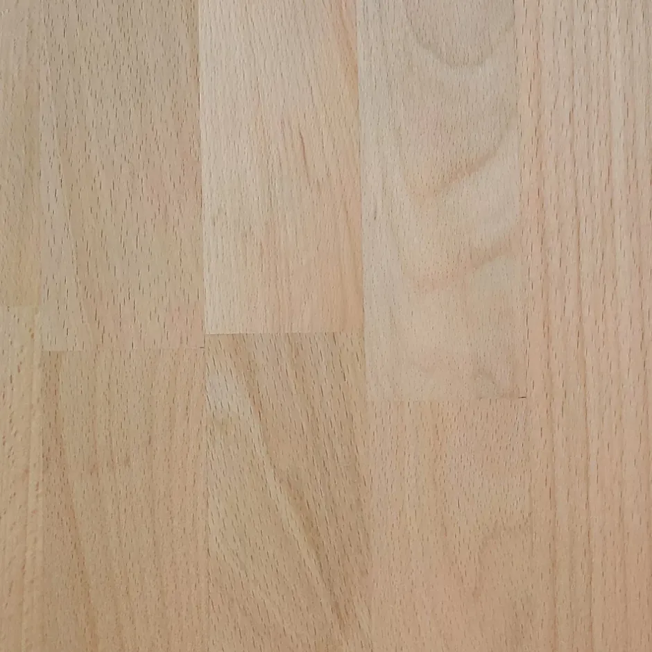 Tablette hêtre massif lamellé collé abouté 800 x 400 x 18 mm-Forestea