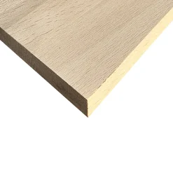 Wood&Sens Tablette Hêtre Massif Lamellé Collé Abouté, L.120 cm x l.30 cm, Ep.18 mm