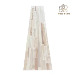 Tablette Hêtre Massif Lamellé Collé Abouté, L.200 cm x l.40 cm, Ep.18 mm-Wood&Sens Best