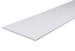 Tablette mélaminé blanc 60 x 80 cm, ép.1,8 cm- New