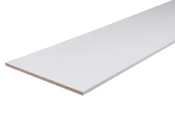 Tablette mélaminé blanc 50 x 250 cm, ép.1,8 cm