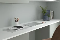 Tablette mélaminé blanc 50 x 200 cm, ép. 1,6cm