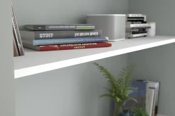 Tablette mélaminé blanc 50 x 250 cm, ép. 1,8cm