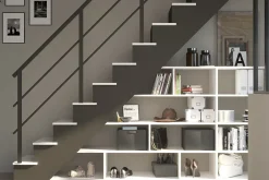 Tablette mélaminé blanc 50 x 250 cm, ép. 1,8cm