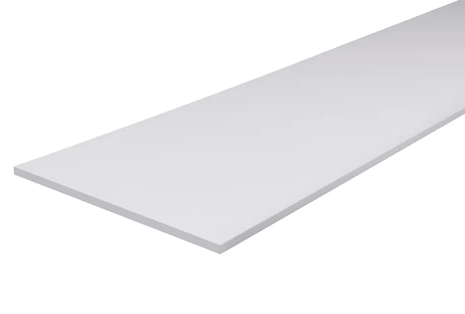 Tablette mélaminé blanc 40 x 80 cm, ép.1,8 cm- Hot
