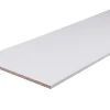 Tablette mélaminé blanc 50 x 200 cm, ép.1,6 cm