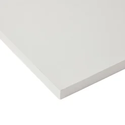 Tablette mélaminé blanc 30 x 120 cm, ép.1,8 cm