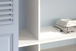 Tablette mélaminé blanc 60 x 250 cm, ép. 1,8cm