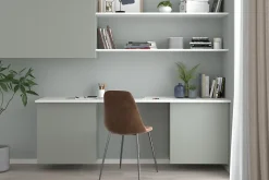 Tablette mélaminé blanc 60 x 200 cm, ép. 1,6cm