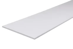 Tablette mélaminé blanc 30 x 80 cm, ép.1,8 cm