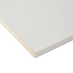 Tablette mélaminé blanc 40 x 200 cm, ép.1,6 cm- Outlet