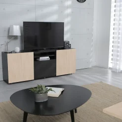 Tablette mélaminé chêne pâle, 120 x 40 cm, ép.18 mm