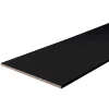 Tablette mélaminé noir Berb 50 x 250 cm,ép.1,8 cm