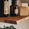 Tablette murale en Teck huilée L.60xl.18cm ep.18mm