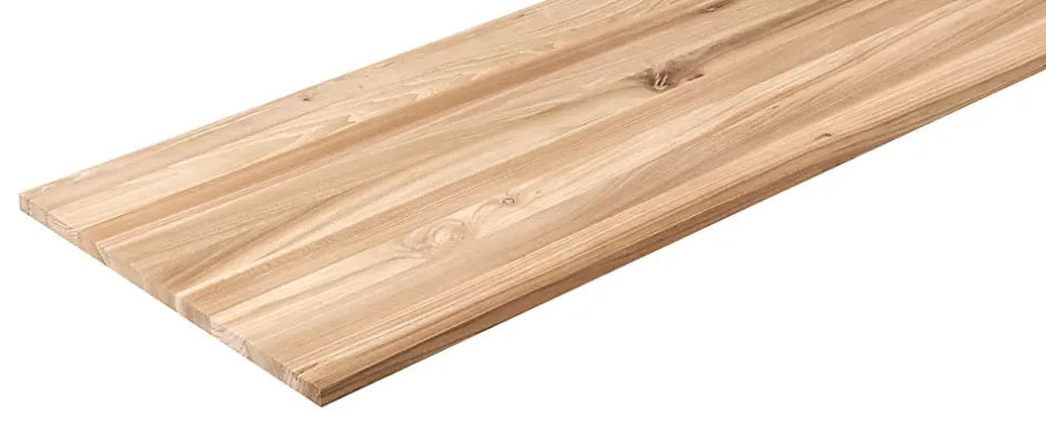 PX Tablette orme lamellé collé, L.200cm x l.40 cm x Ep.2cm