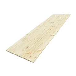 Wood&Sens Tablette Pin noueux, L.200 cm x l.60 cm, Ep.18 mm