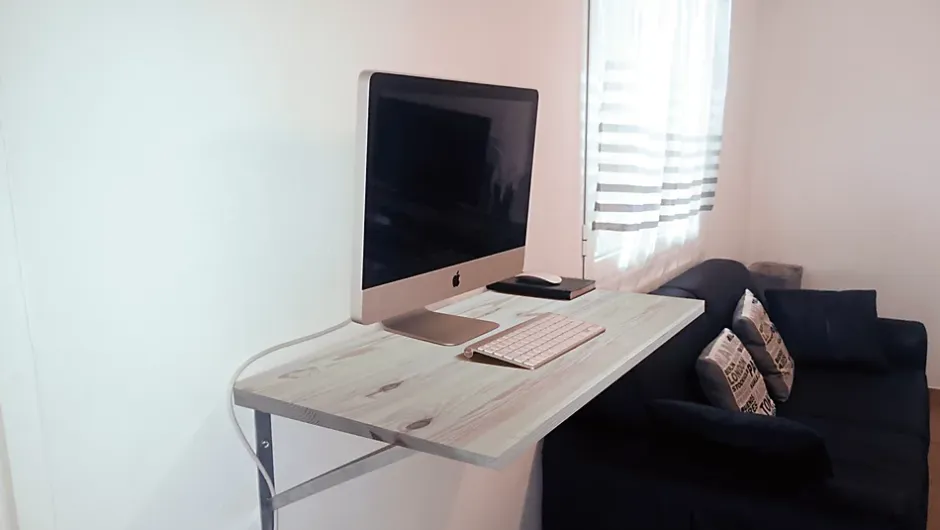 Wood&Sens Tablette Pin Rustique bois massif, L.240 x l.60 cm x Ep.22 mm