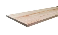 Wood&Sens Tablette Pin Rustique bois massif, L.240 x l.60 cm x Ep.22 mm