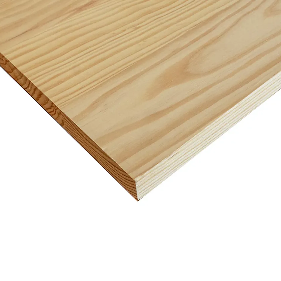 Tablette Pin Rustique bois massif, L.120 x l.30 cm, Ep.22 mm-Wood&Sens Clearance