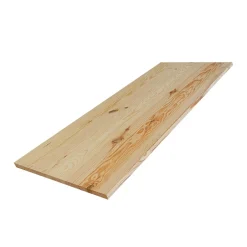 Tablette Pin Rustique bois massif, L.120 x l.50 cm, Ep.22 mm-Wood&Sens
