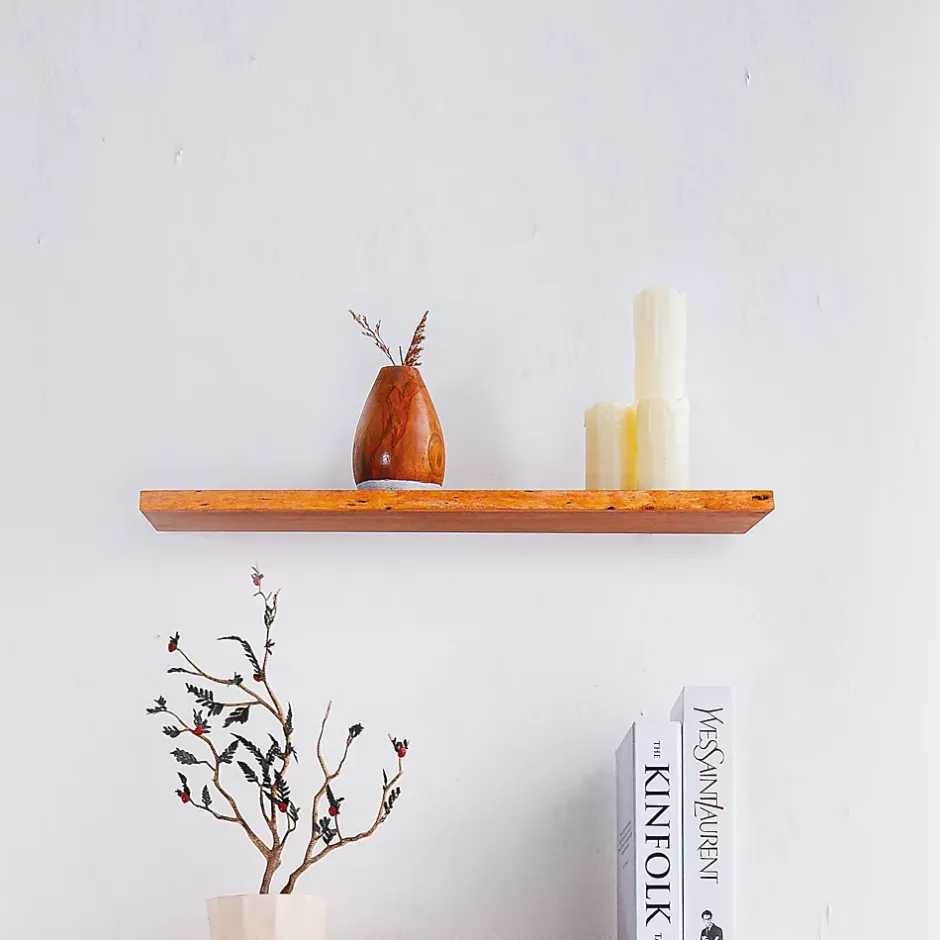 Tablette pour étagère acacia 60 x 18 x 1.8 cm