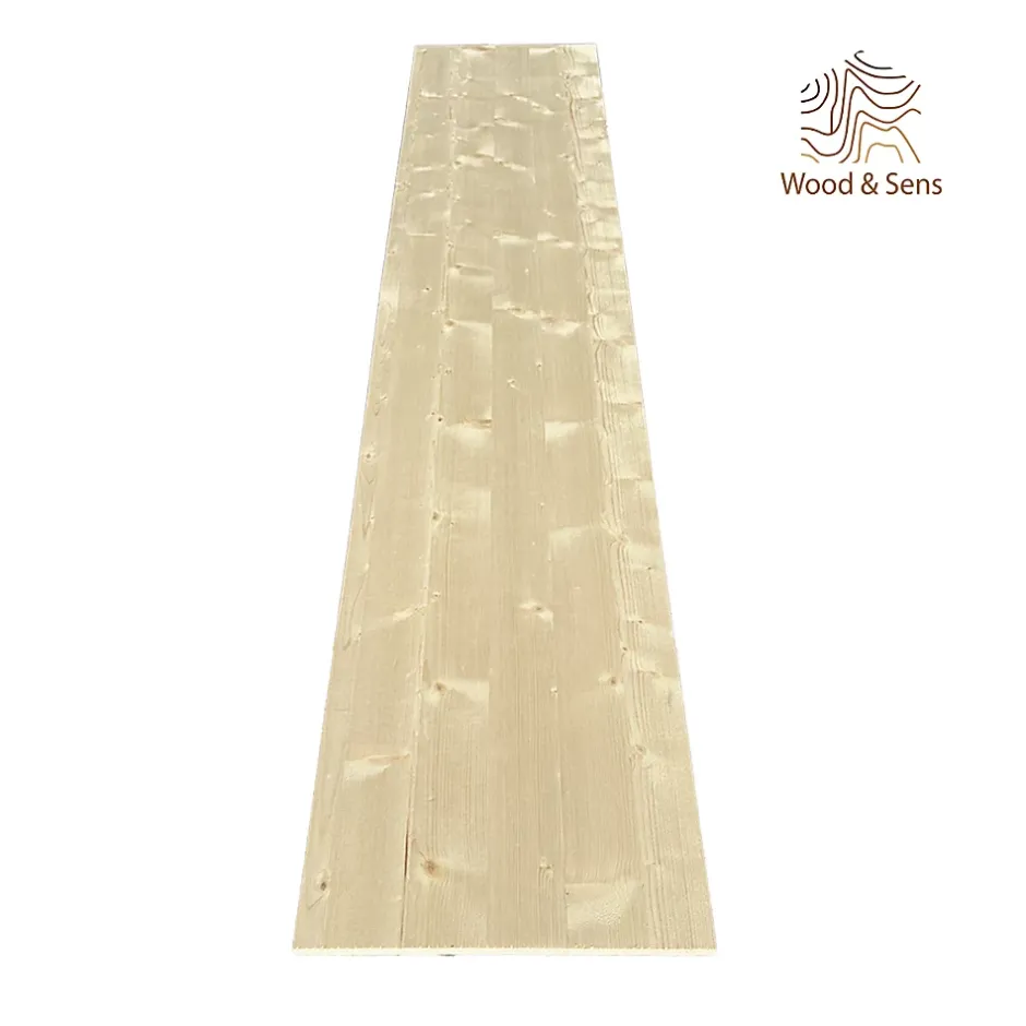 Wood&Sens Tablette Sapin bois massif, L.250 x l.40 cm, Ep.21 mm
