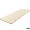 Forestea Tablette sapin massif lamellé collé abouté 800 x 200 x 18 mm