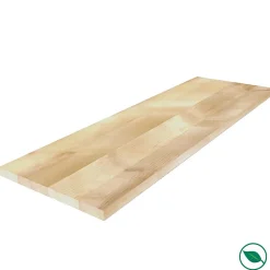 Forestea Tablette sapin massif lamellé collé abouté 1200 x 300 x 18 mm