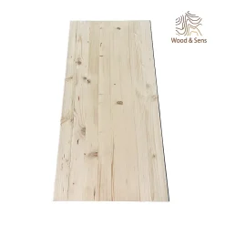 Tablette Sapin Rustique, L.80 cm x l.40 cm, Ep.18 mm-Wood&Sens Discount