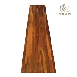 Tablette Teck huilé bois massif, L.200 x l.40 cm, Ep.18 mm-Wood&Sens Sale