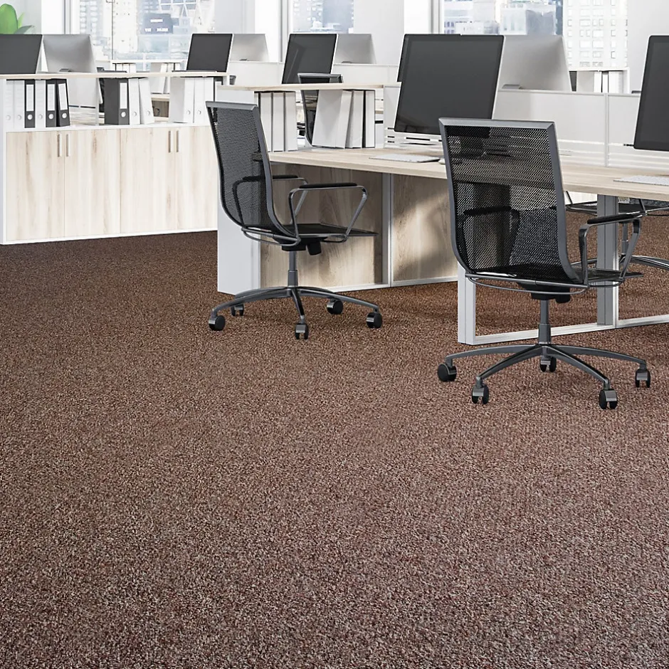 Floordirekt Tapis de couloir Pour Événement Malta Marron foncé 200 x 50 cm -