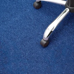 Floordirekt Tapis de couloir Pour Événement Malta Bleu foncé 200 x 50 cm -